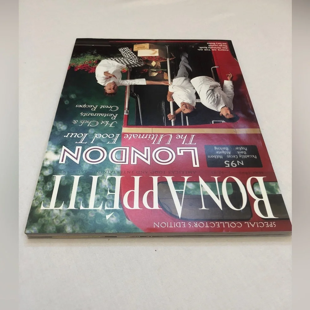 Bon Appetit London Special Collector's Edition May 1998 Vol 43 No 5 Recipes